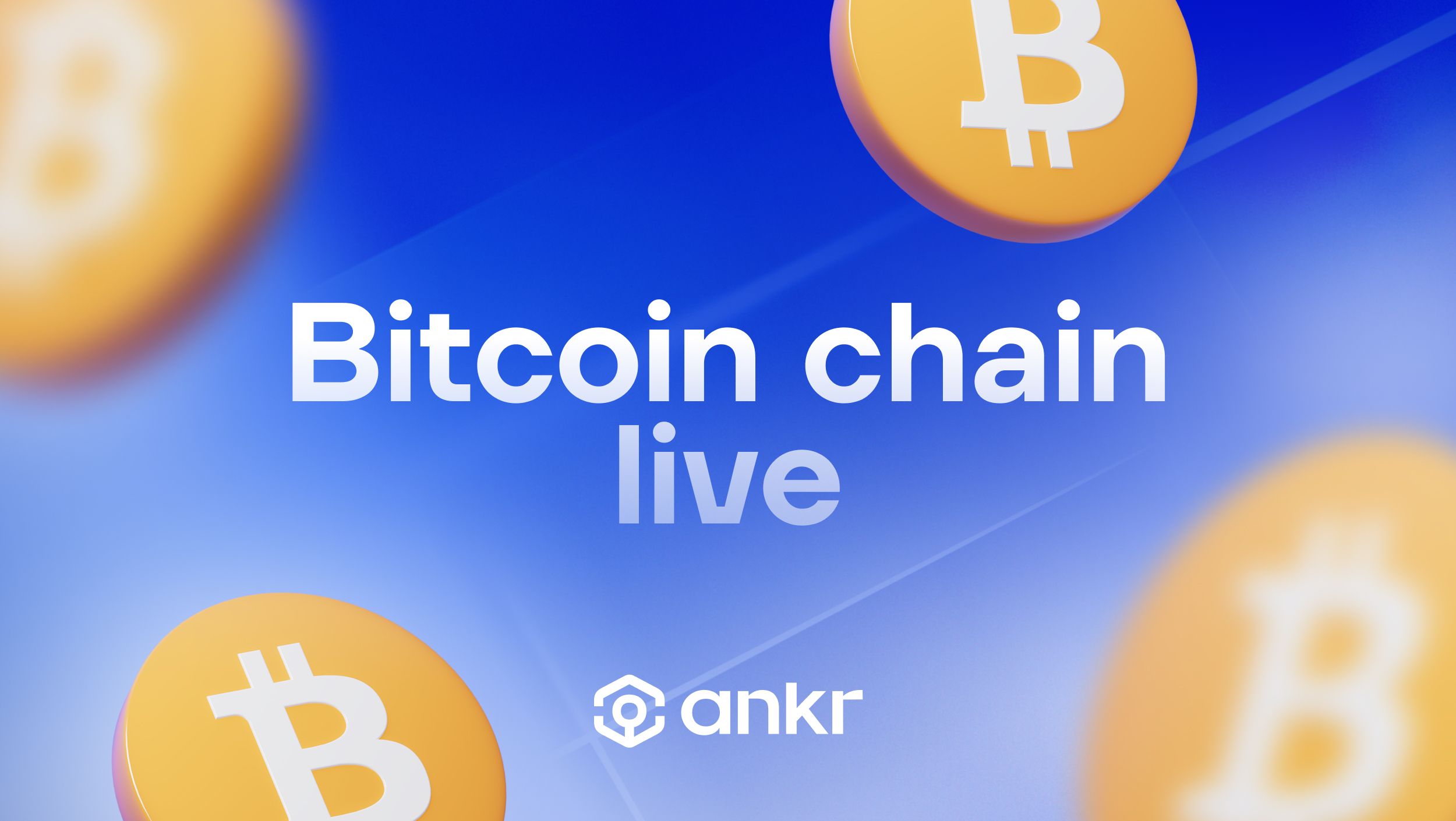 Bitcoin RPC Endpoints Now Available On Ankr!